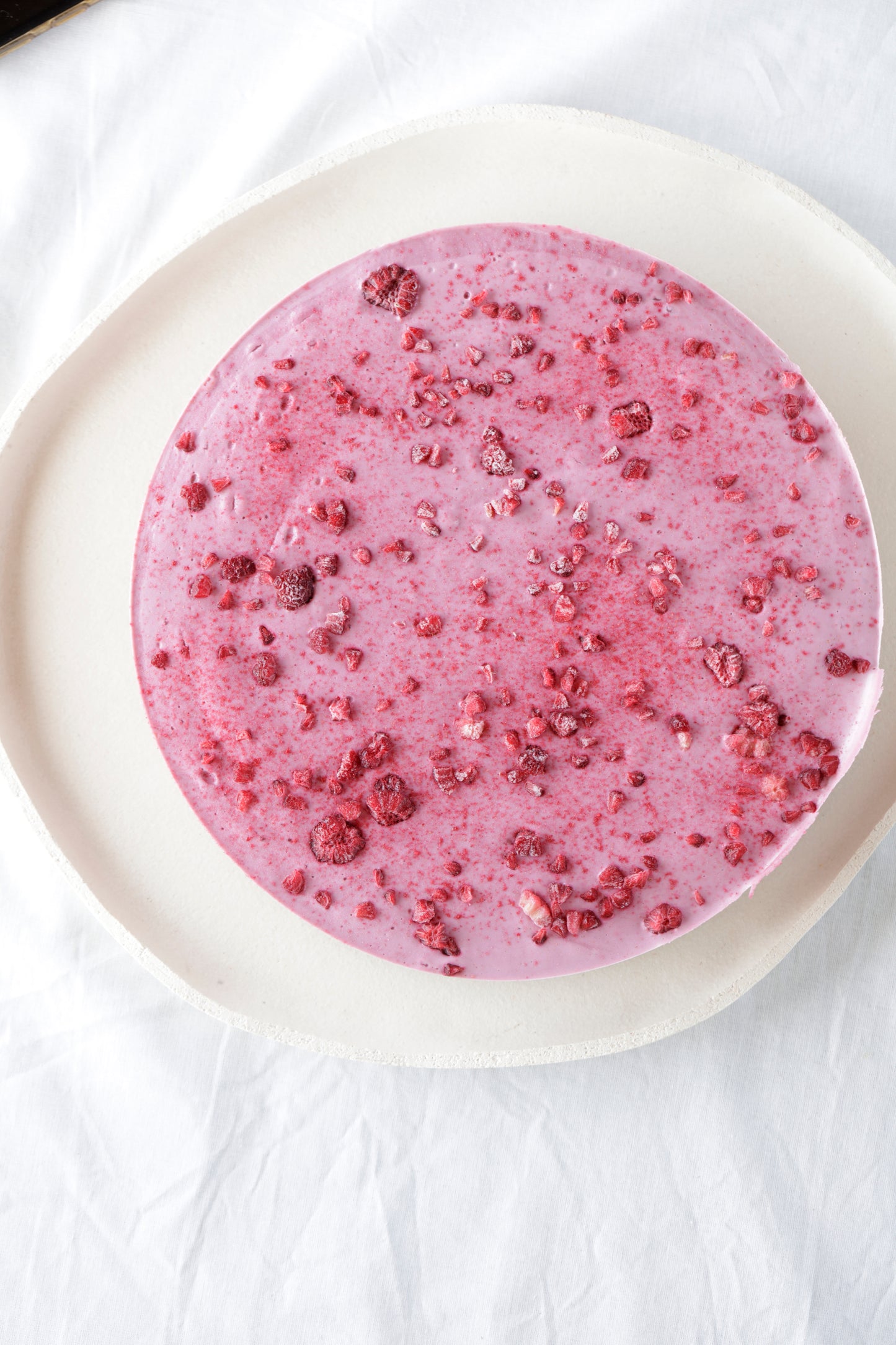 Raw Bringebærkake - Coco Kanel