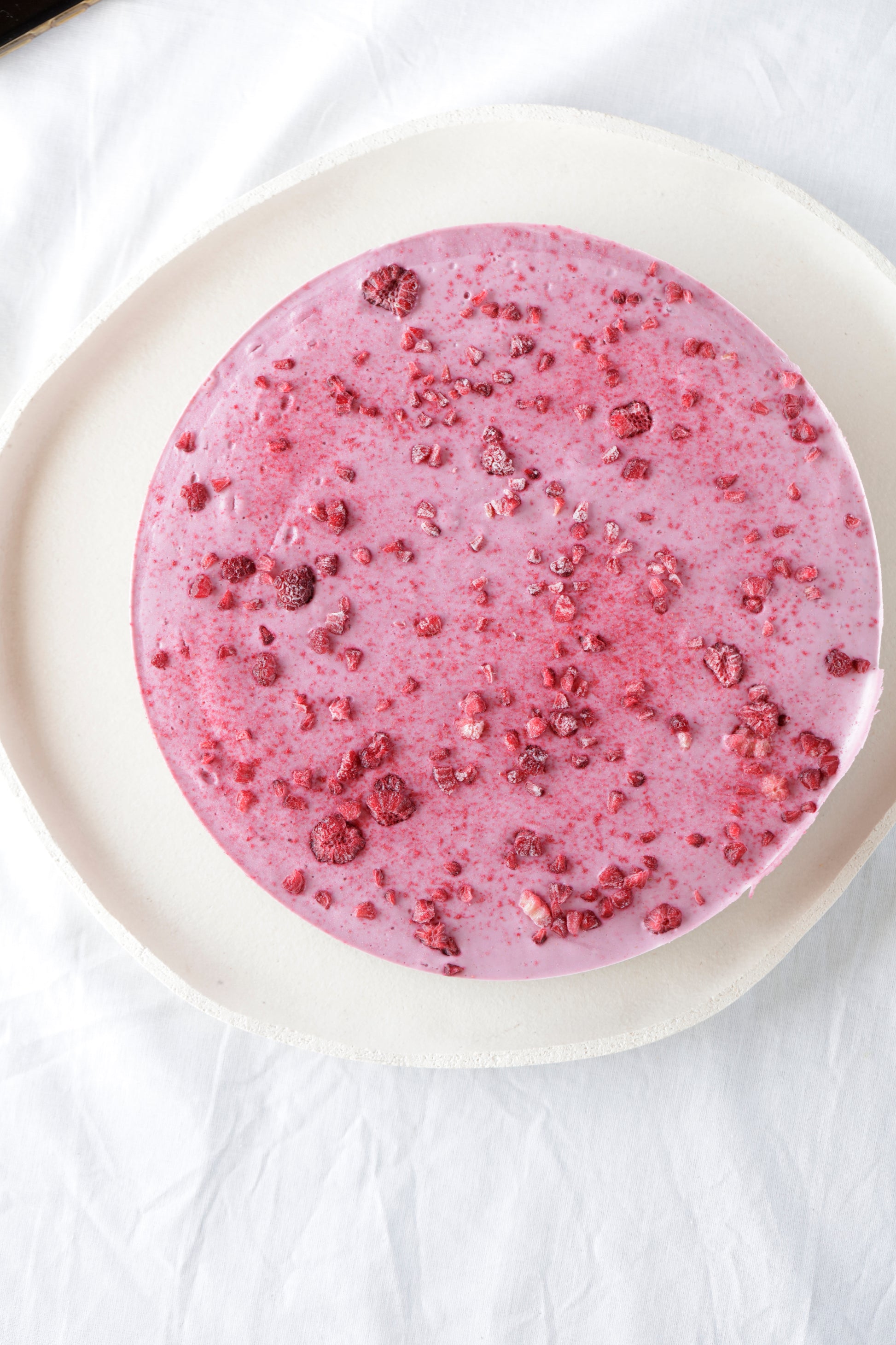 Raw Bringebærkake - Coco Kanel